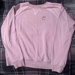Womens medium Fila pink/purple pullover